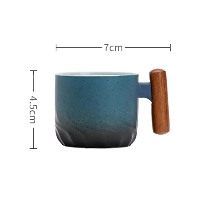 Retro Ceramic Coffee Cup