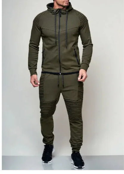 Men's Outdoor Sports Cardigan Set