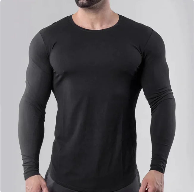 Men's Athletic Long Sleeve Compression Tee