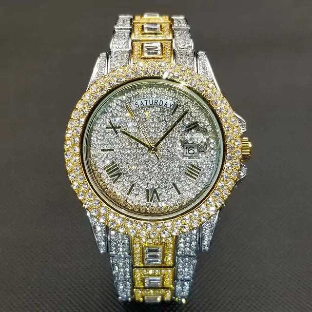 Full Iced Crystal Watch