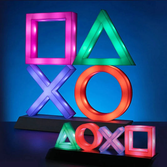 PlayStation Voice-Controlled Game Icon Light: Acrylic Atmosphere Neon