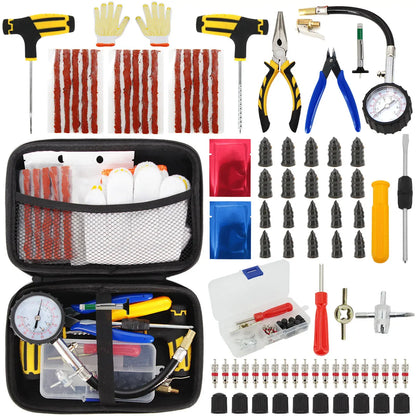 Car Tire Repair Tool Kit