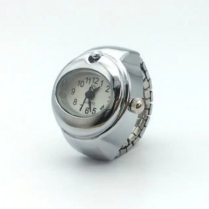 Vintage Punk Elastic Quartz Watch Ring