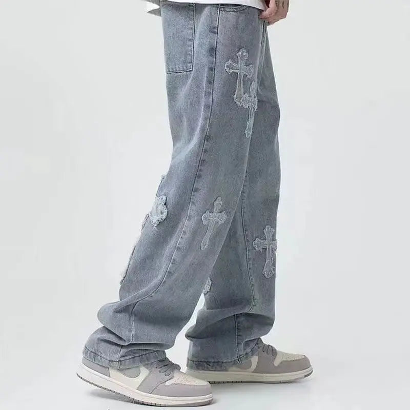 Waist Jeans Trousers