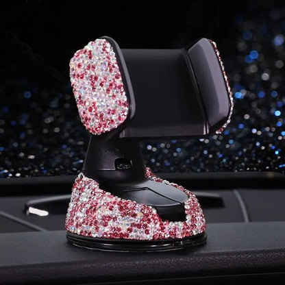 Crystal Car Phone Holder