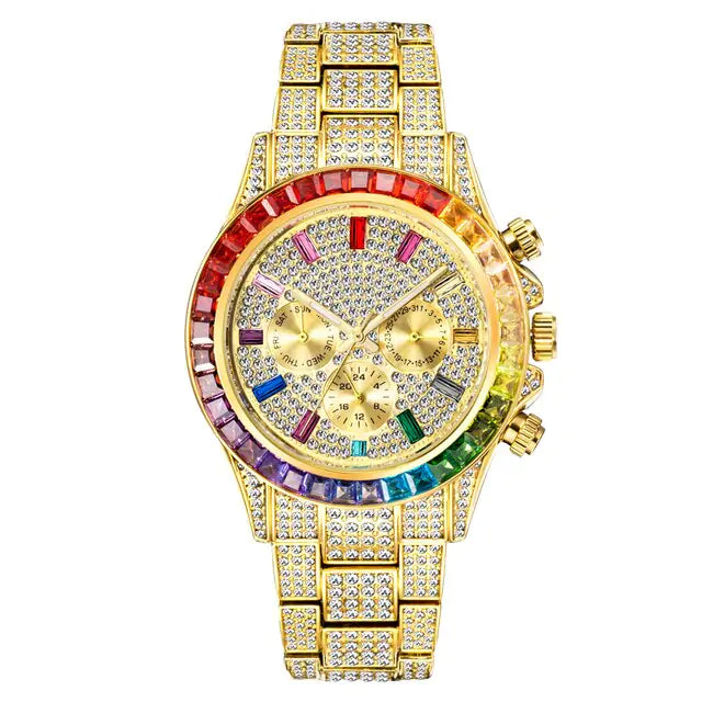 Rainbow Diamond Watch