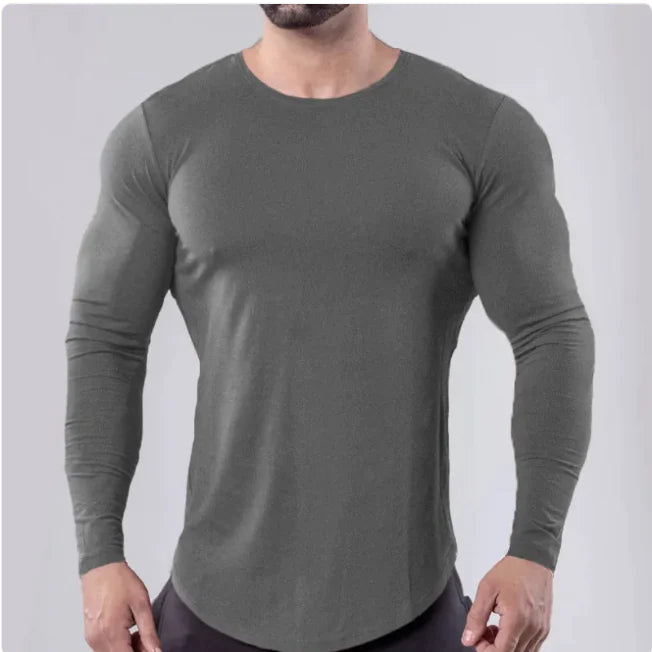 Men's Athletic Long Sleeve Compression Tee