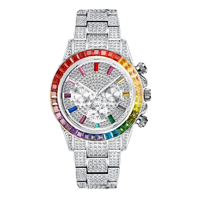 Rainbow Diamond Watch